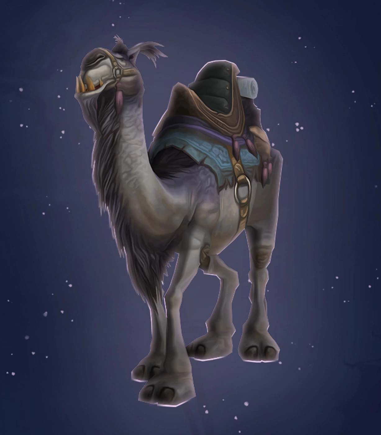 Reins of the Grey Riding Camel Mount